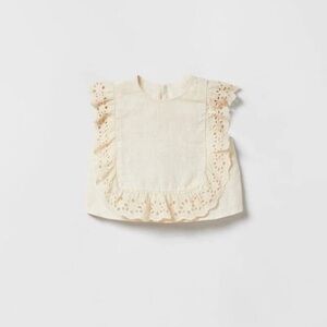 Zara linen top 18-24 months